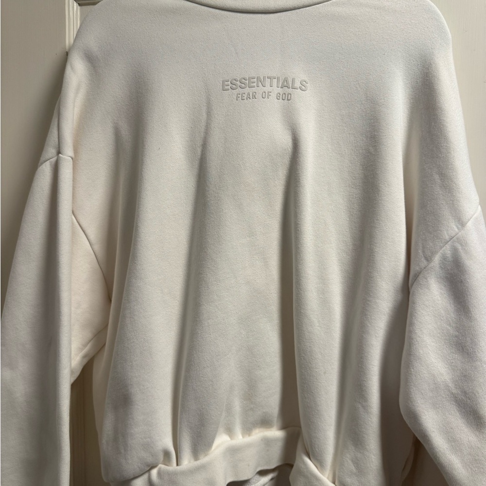 Fear of God Essentials Cream Sweater
